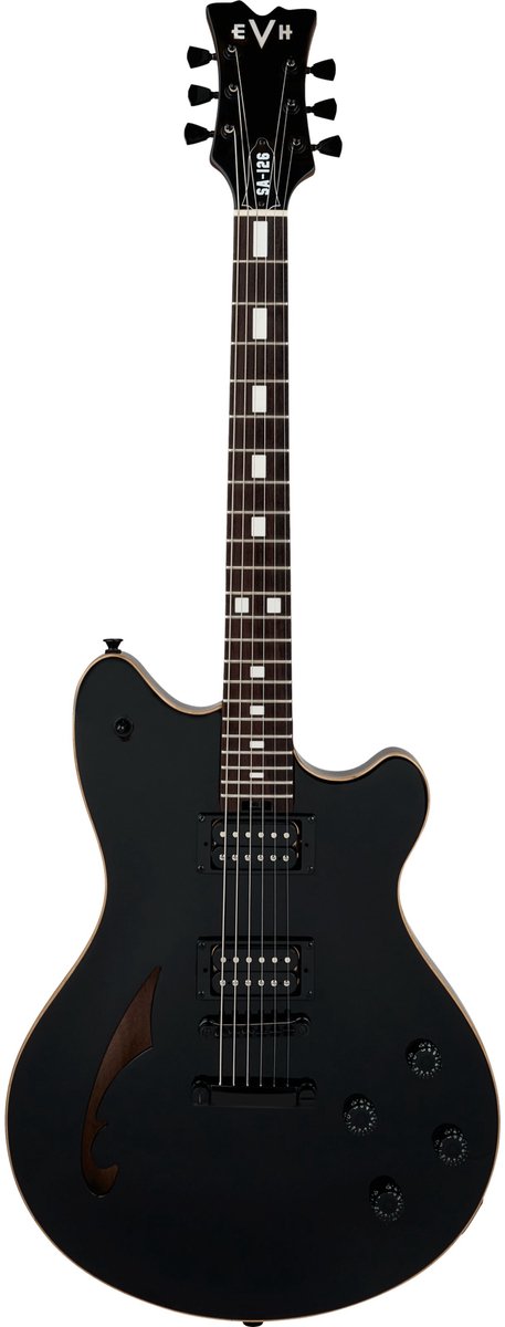 EVH SA-126 Standard Piano Black - Elektrische gitaar