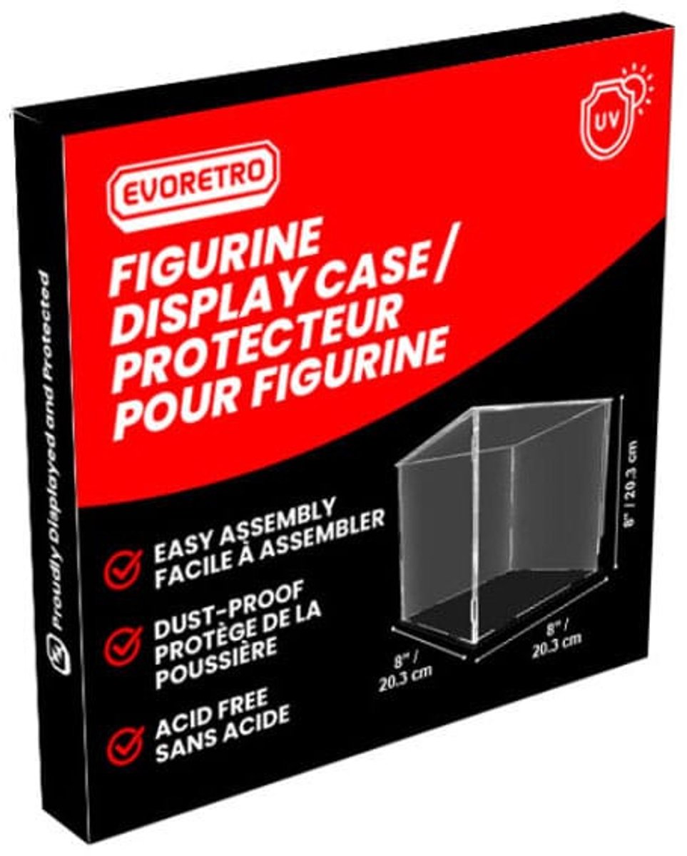 Evoretro Acrylic Modular Display Case 25 cm