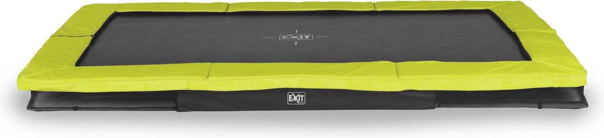 EXIT Silhouette inground sports trampoline 214x305cm - groen