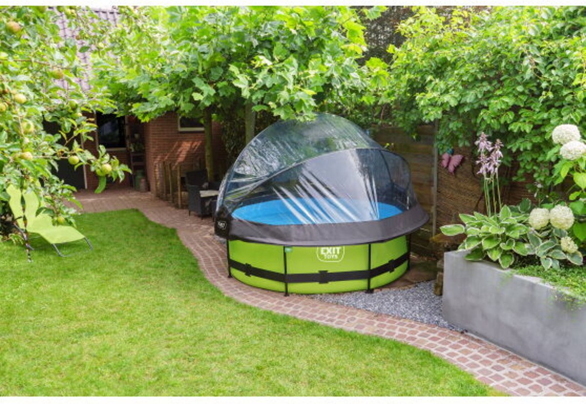 EXIT zwembad overkapping ECO ø244cm - universeel