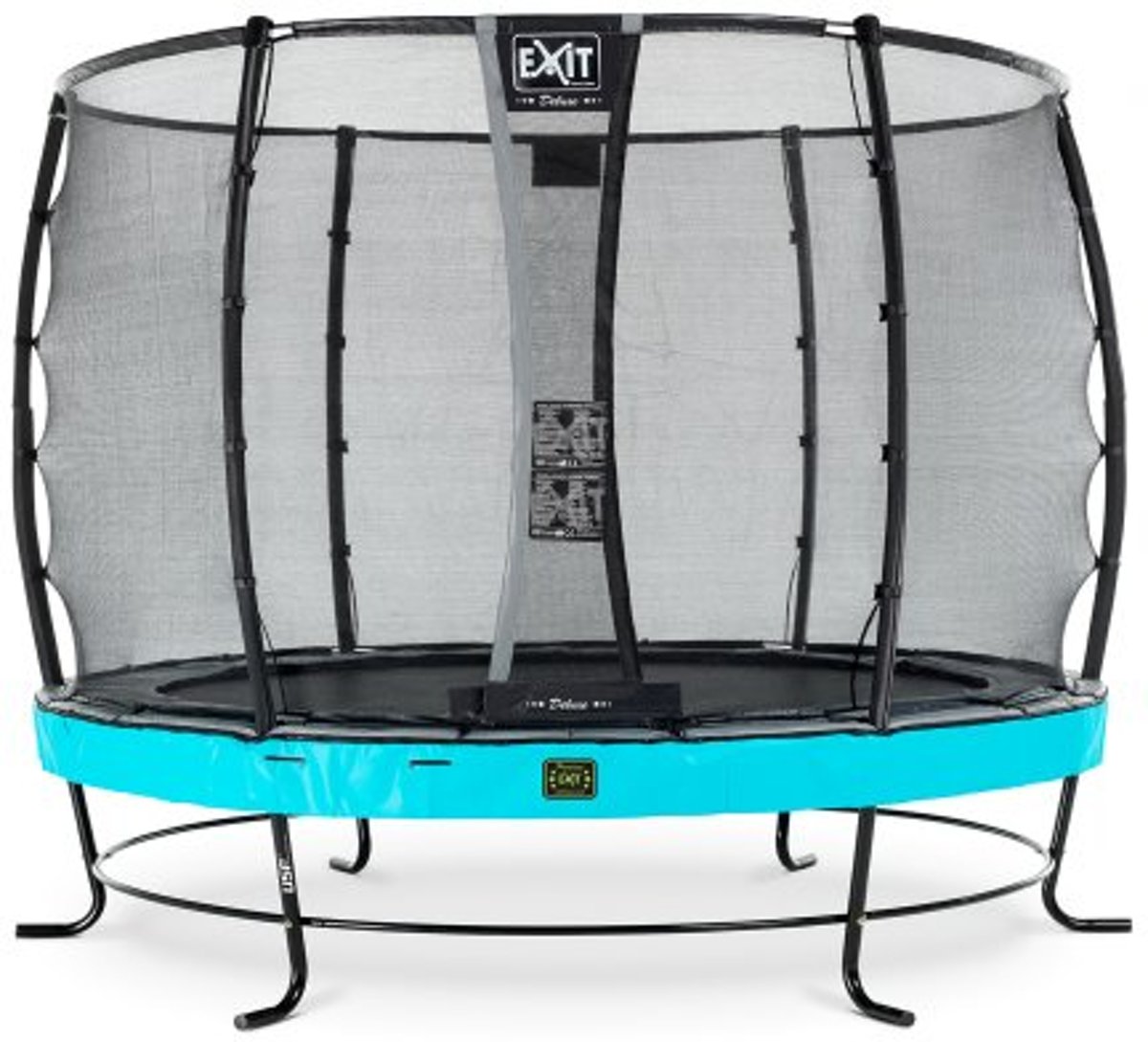 EXIT Elegant Premium trampoline ø305cm met veiligheidsnet Deluxe - blauw