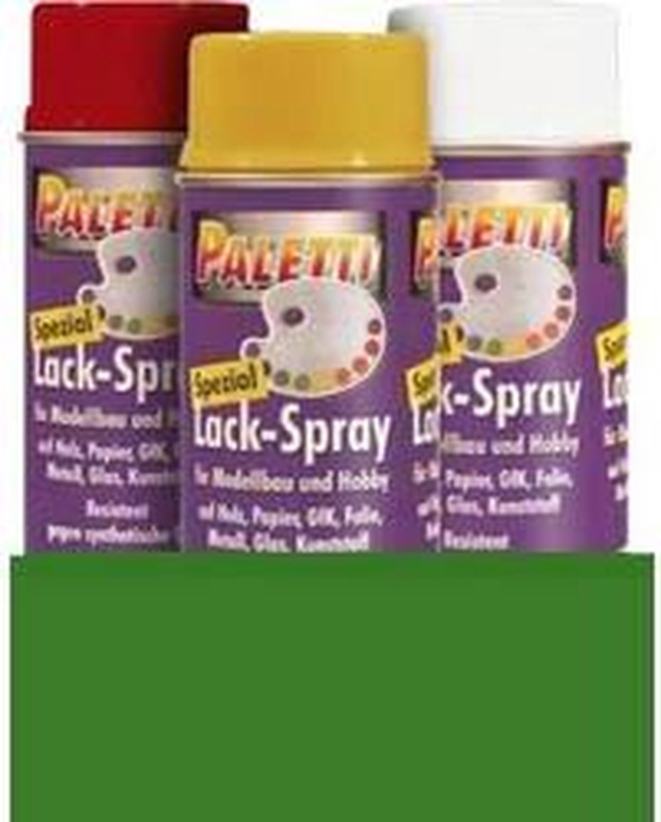 Kunstharskleur EXTRON Modellbau Paletti Blad-groen Spray 400 ml