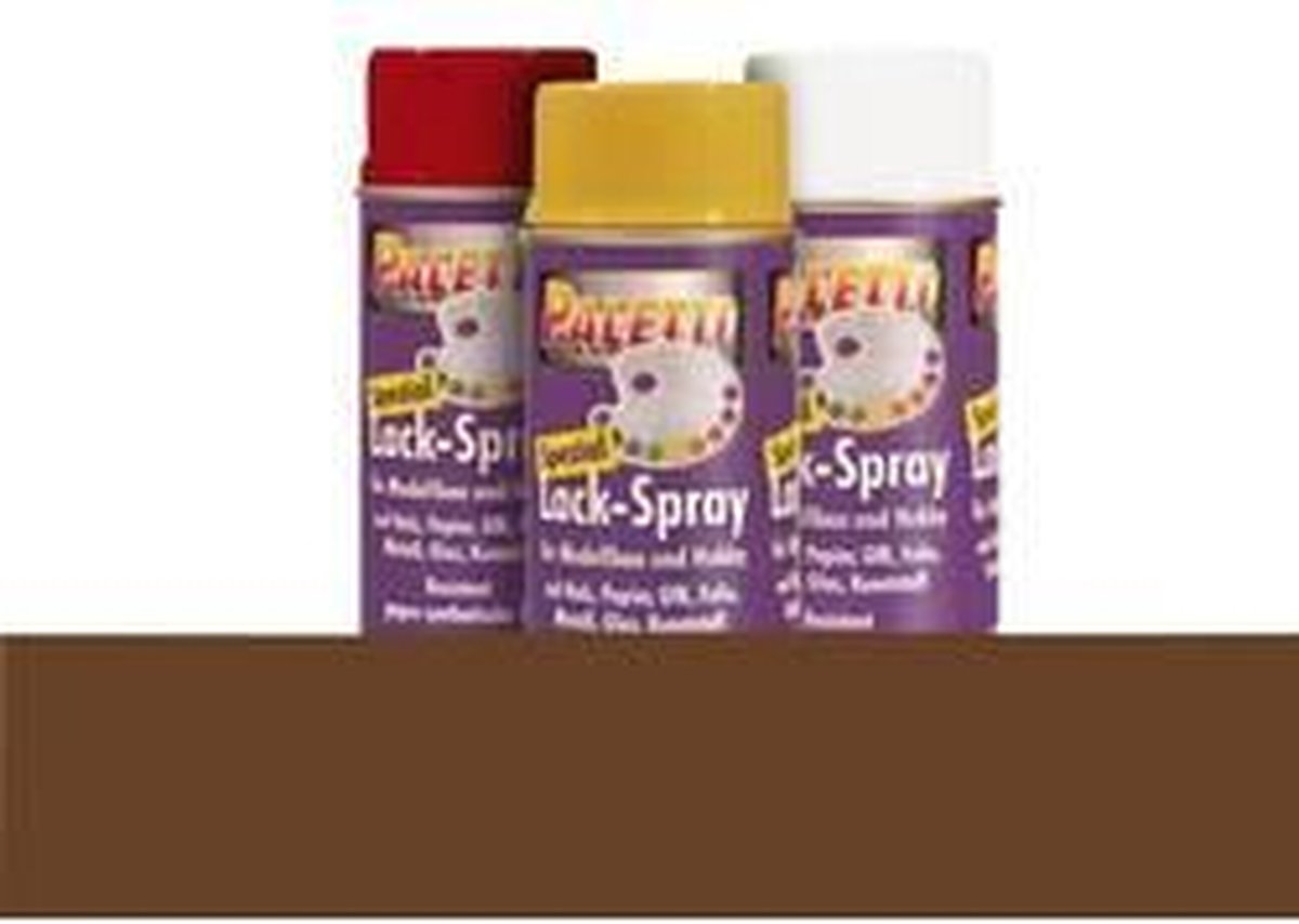 Kunstharskleur EXTRON Modellbau Paletti Notenbruin Spray 400 ml