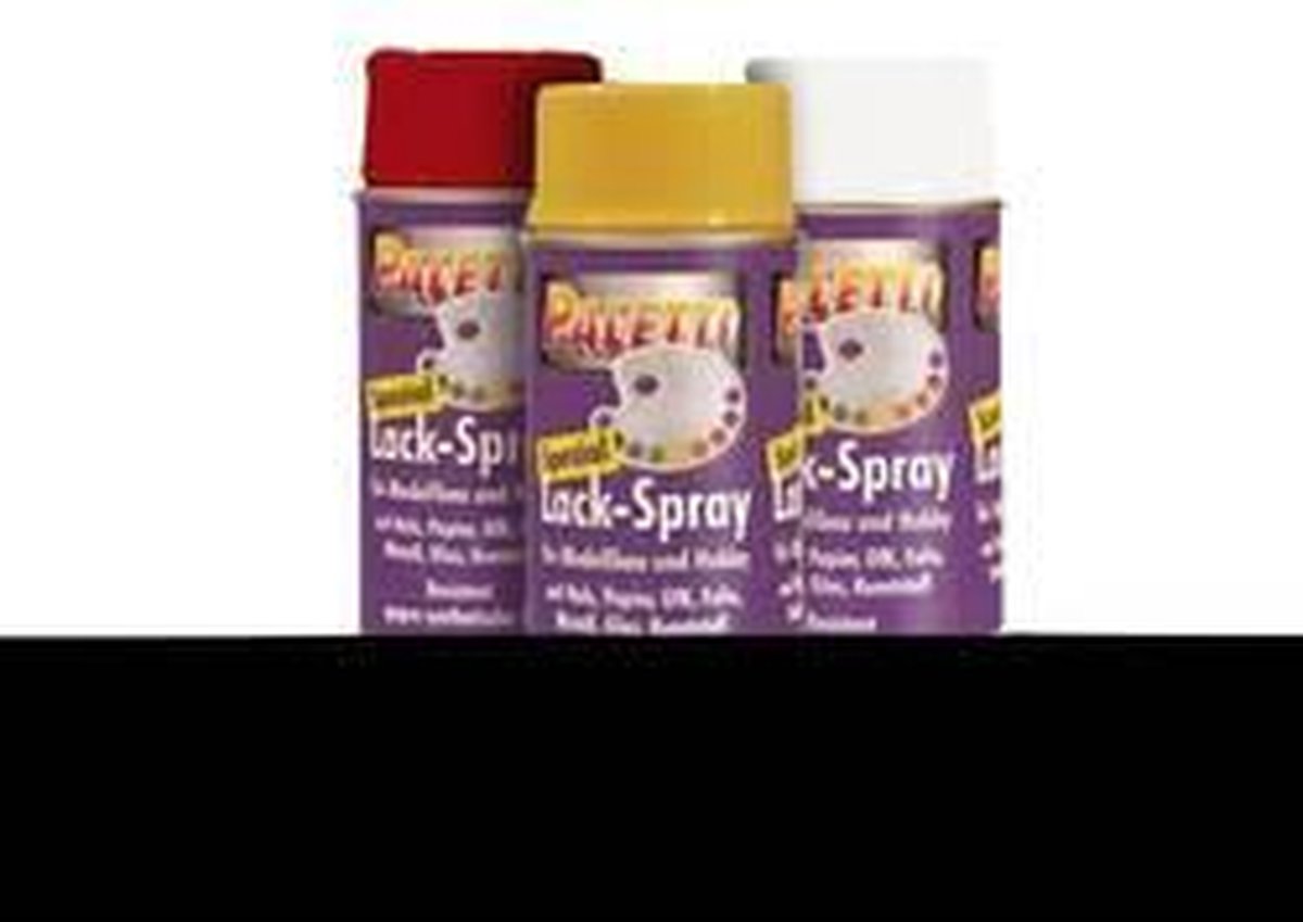 Kunstharskleur EXTRON Modellbau Paletti Zwart Spray 400 ml