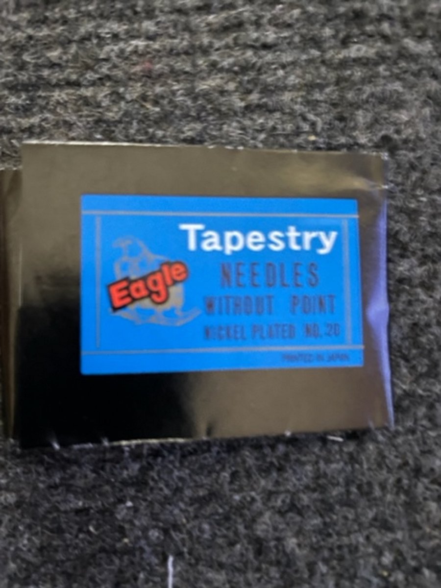 Borduurnaalden zonder punt Nr 20