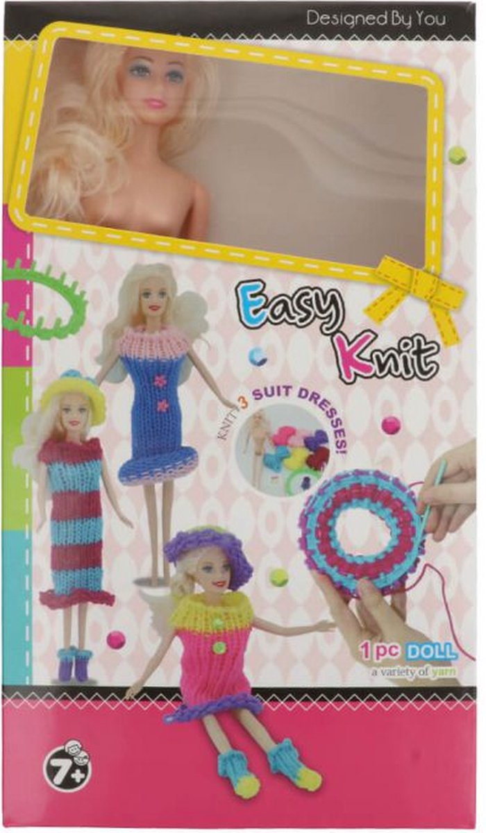 Breipakket voor kinderen met pop