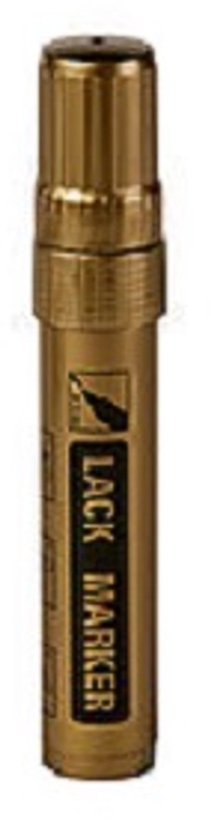 Lakstift 2 MM goud voor beschrijven van lint