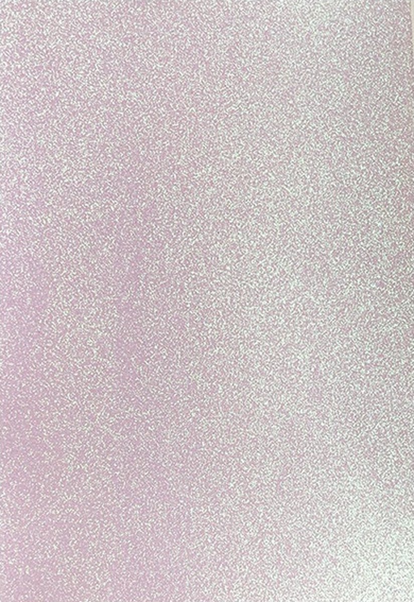 Eazycraft - Glitterpapier A4 - Parelmoer (5st)