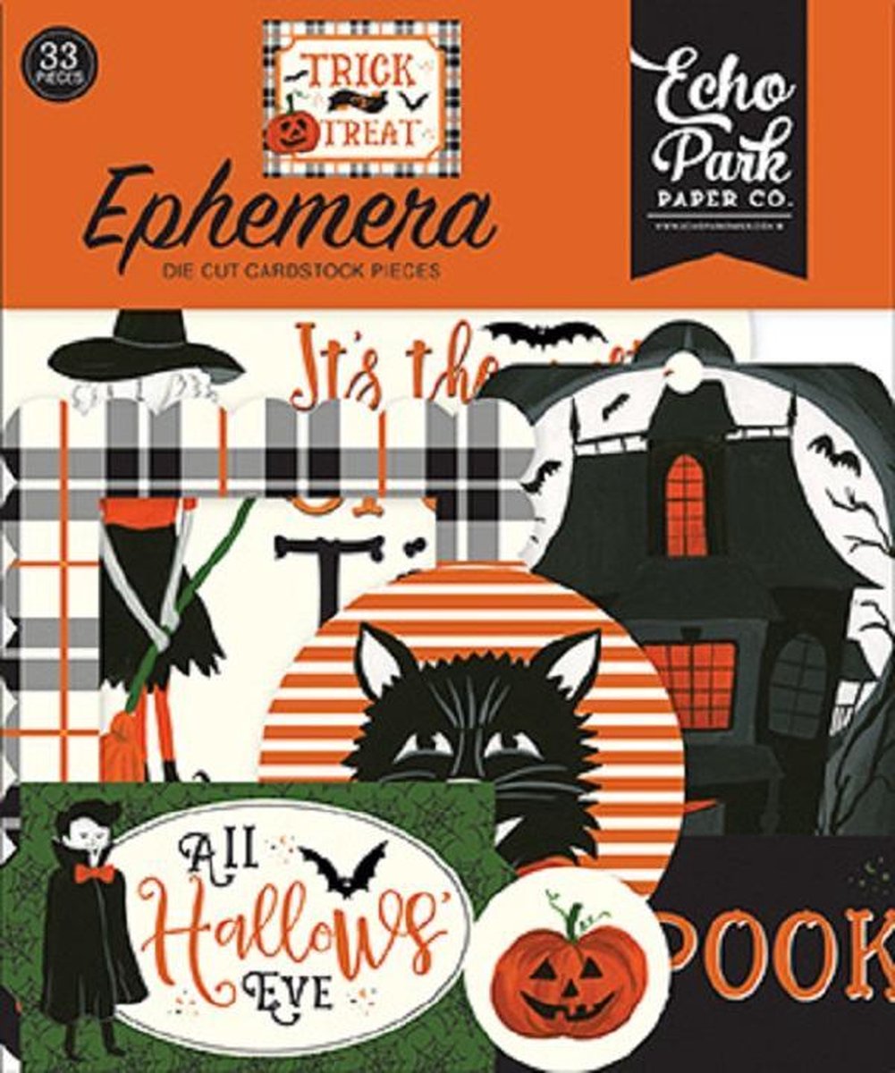 Echo Park Trick or Treat Ephemera (TT186024)
