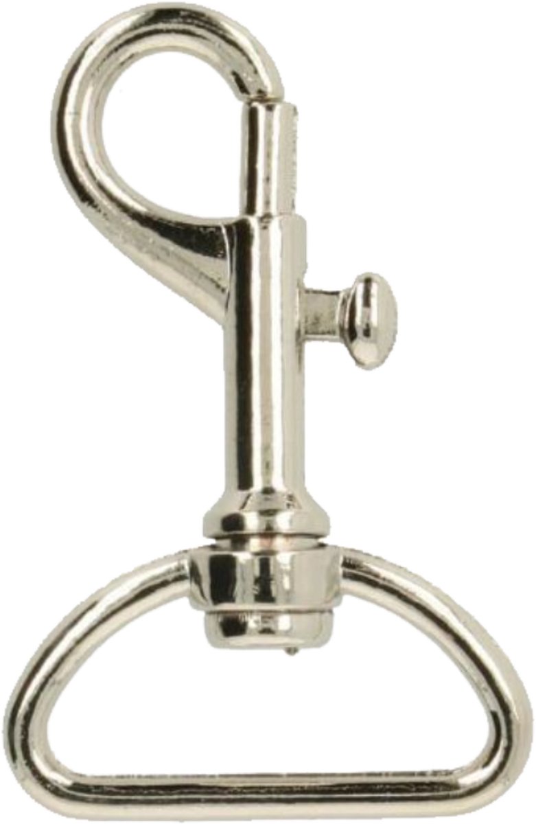 Musketonhaak 60mm halfrond