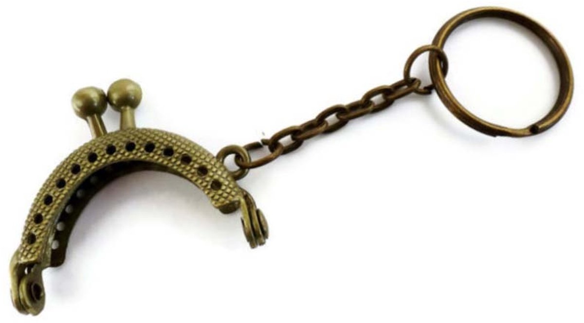 Portemonneesluiting 4cm brons