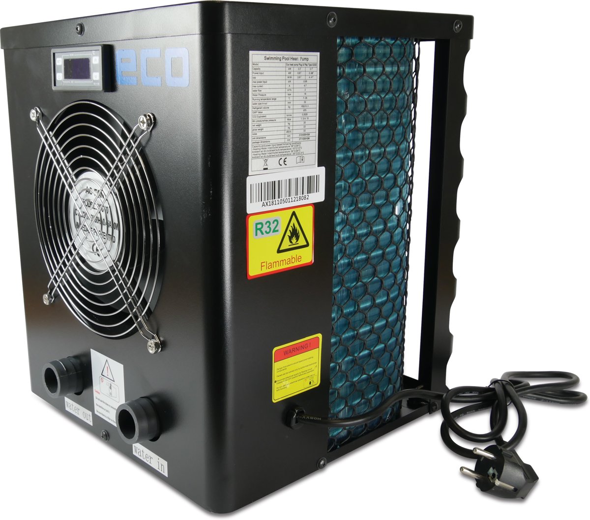   warmtepomp, plug & play - 3,1 kW