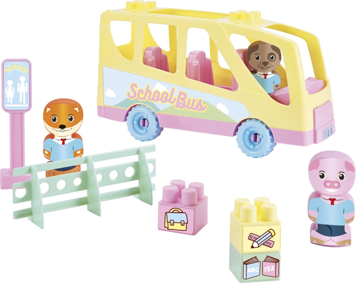 Ecoiffier Abrick TweePop schoolbus