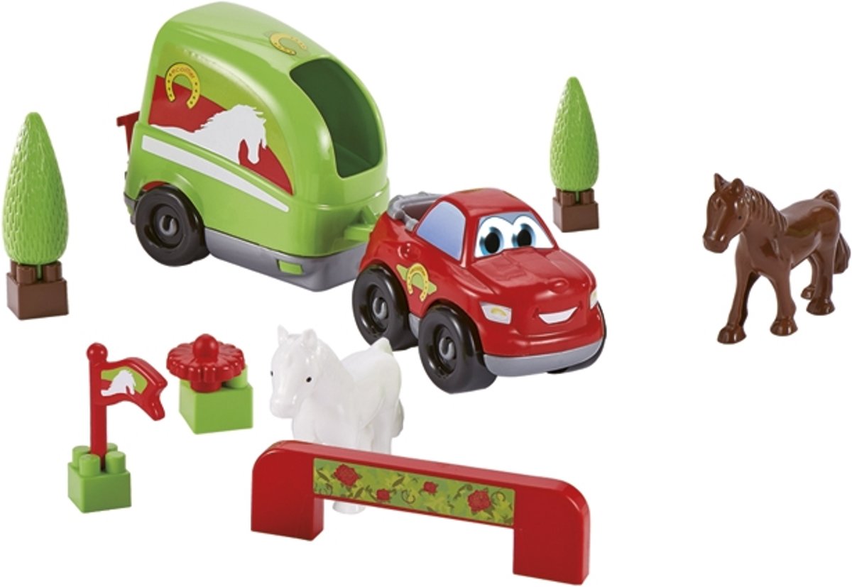 Ecoiffier Abrick paardentrailer