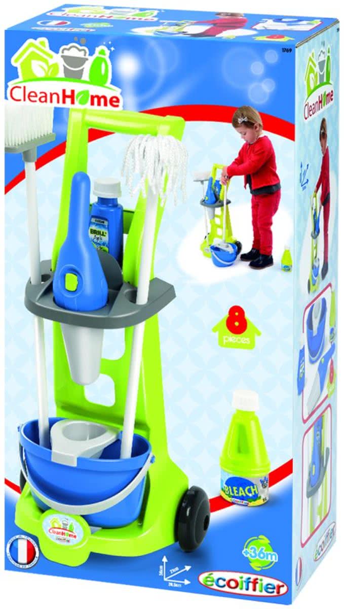 Ecoiffier Clean Home Schoonmaakkar