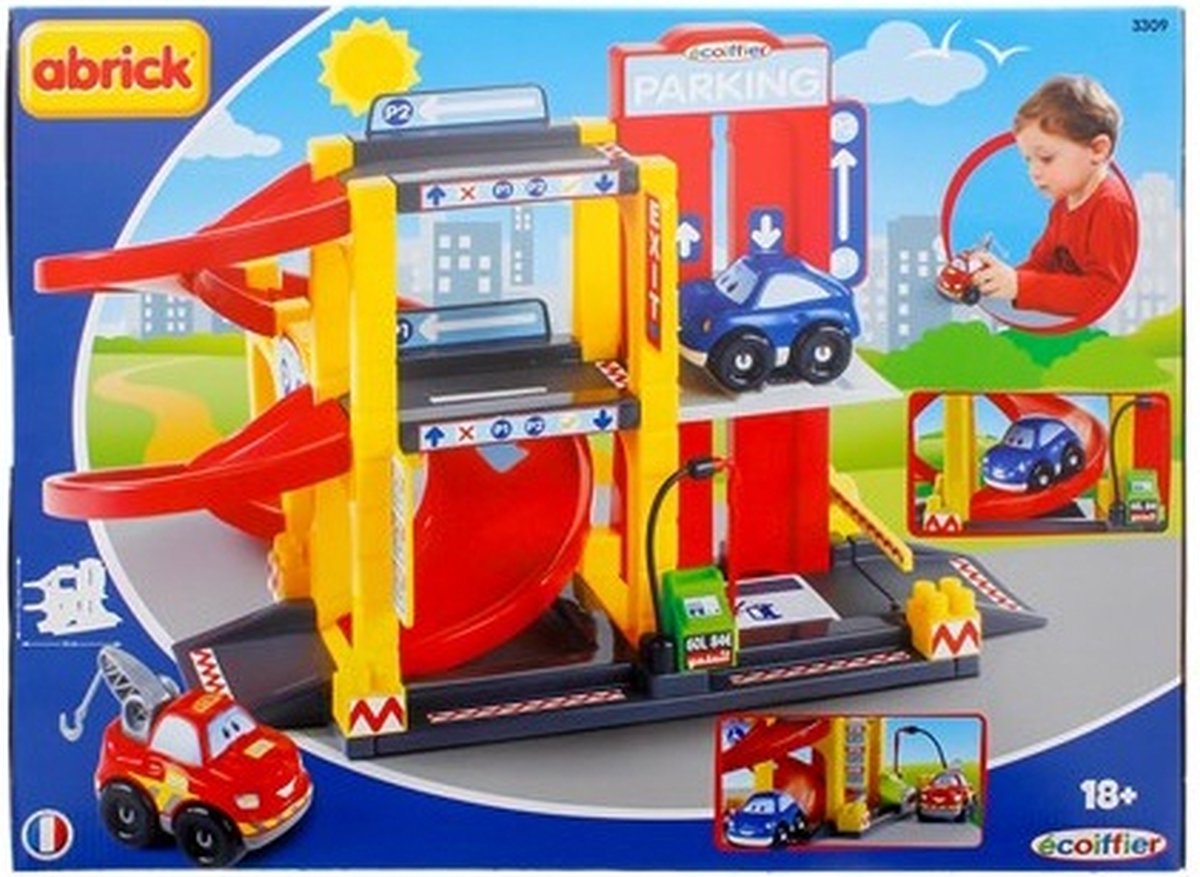   speelset Parkeer   - Parkgarage speelgoed -
