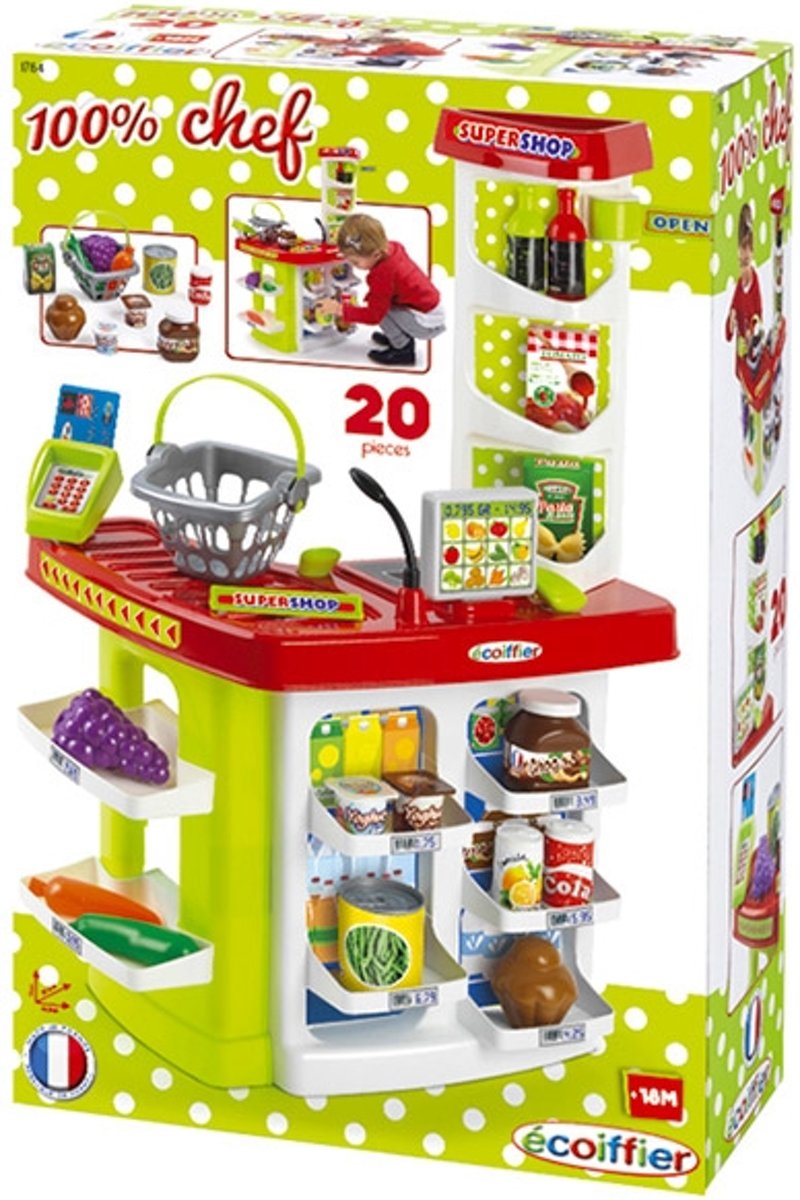 écoiffier 100% CHEF Super Shop