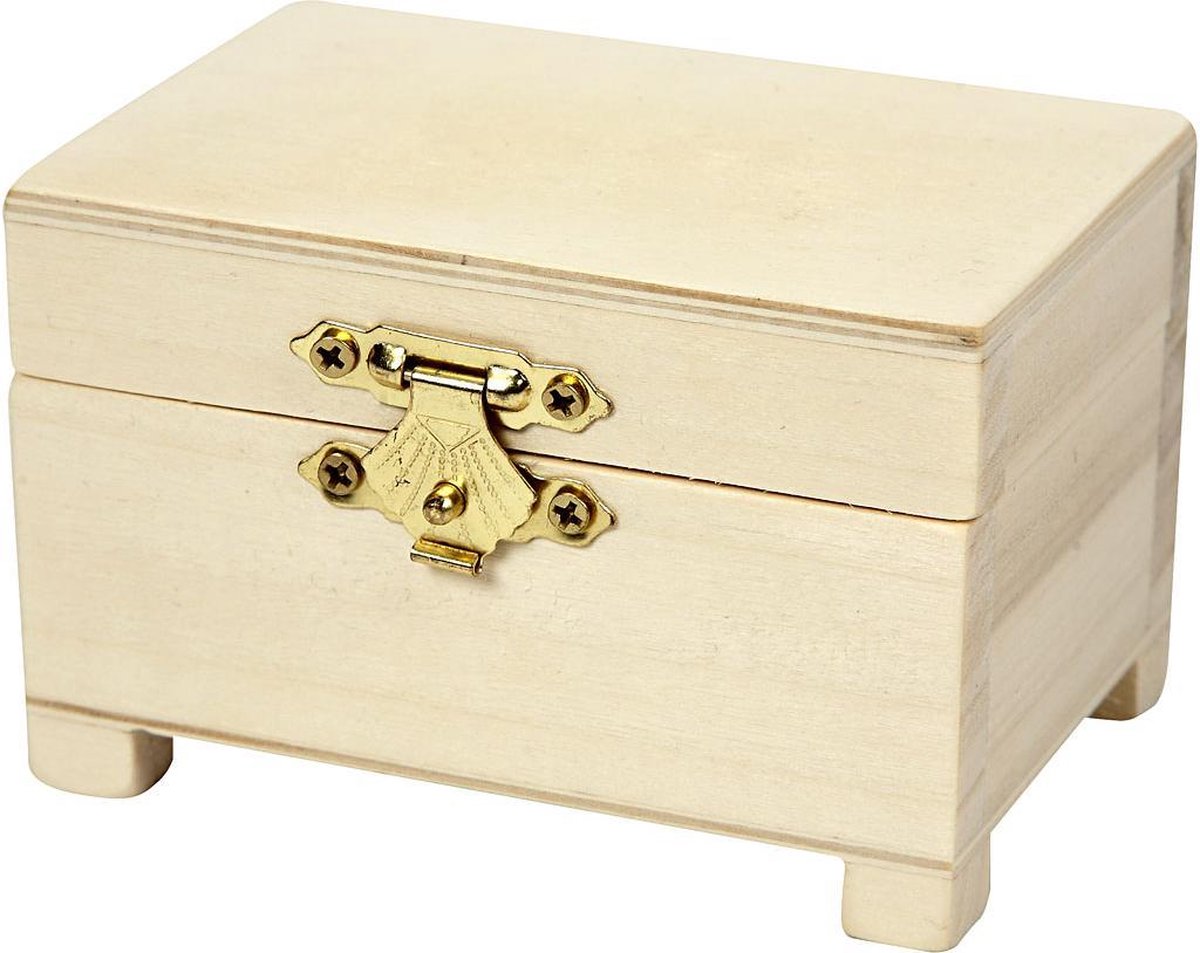 Kist. afm 6x9x6 cm. Keizerin boom - 1 st