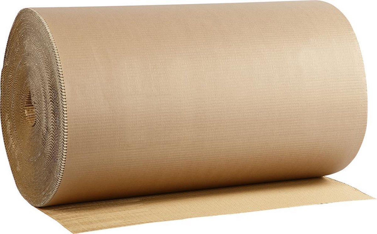 Ribbelkarton 700mm - 70mtr - 1 rol