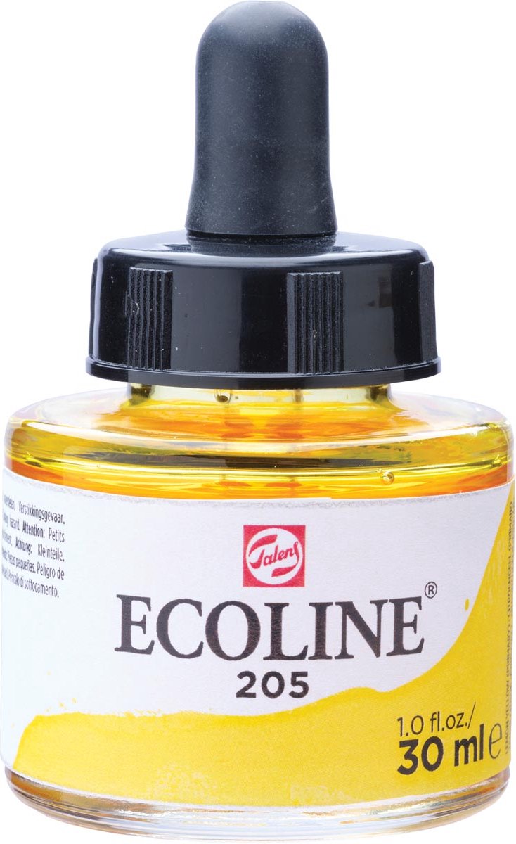 Ecoline 30 ml 205 Citroengeel