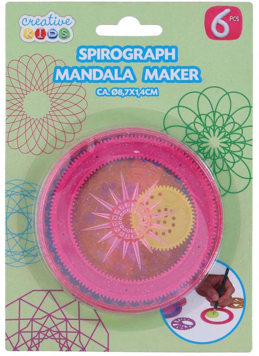 Spirograaf Mandala Maker Set 6