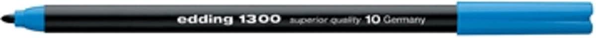 Edding viltstift e-1300 lichtblauw
