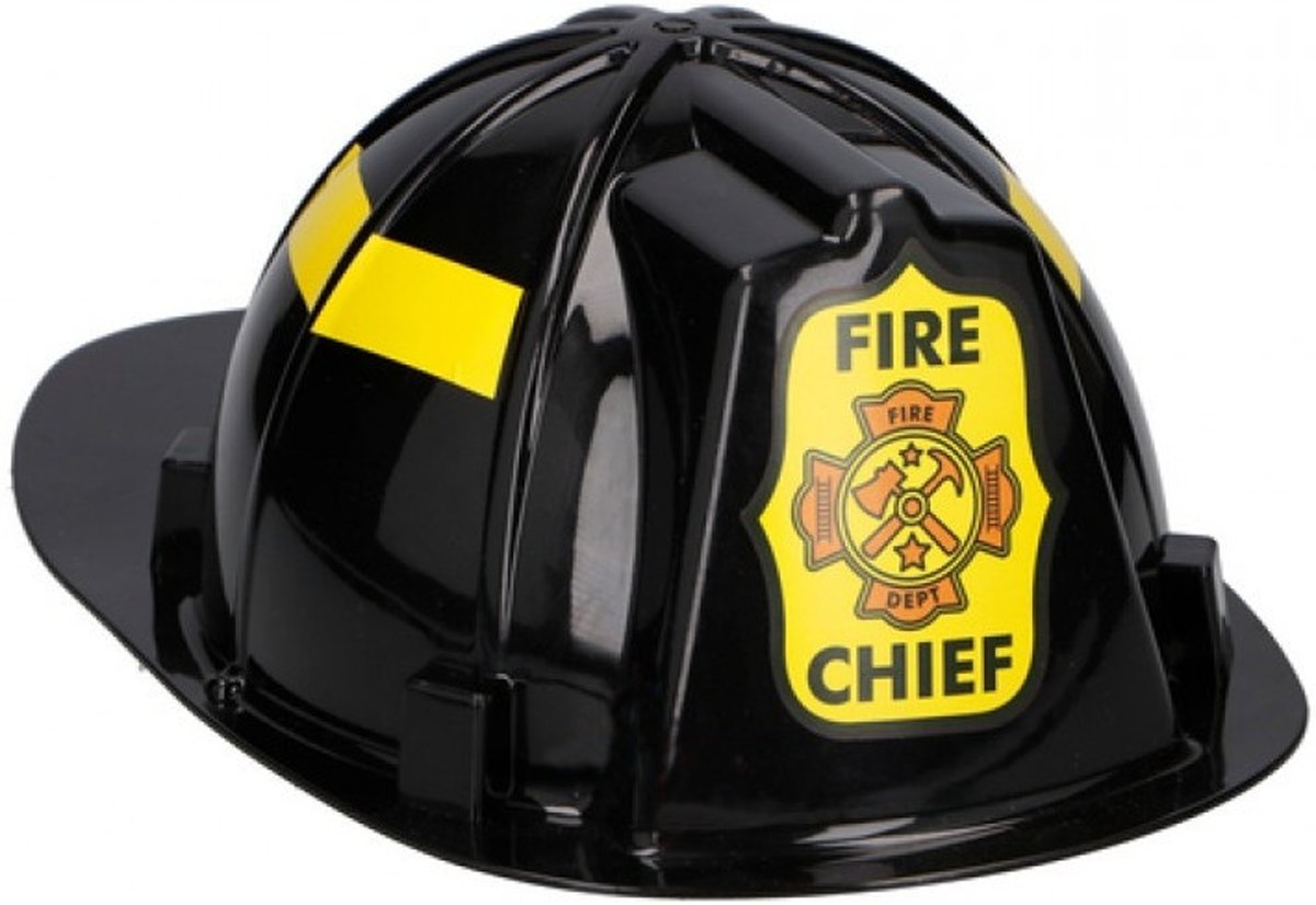   Brandweerhelm Zwart 32 Cm
