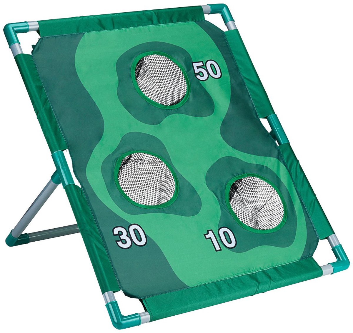 Eddy Toys Golf Speelgoed 2-in-1 – Minigolf en Werpspel voor Kinderen – Golfset met Clubs, Ballen en Bean Bags – Spellenset voor Buiten Spelen in Tuin of Vakantie