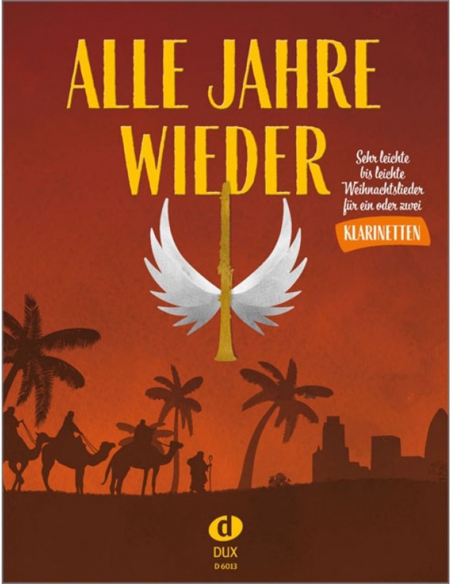 Edition Dux Alle Jahre wieder - Klarinette - Kerstmis