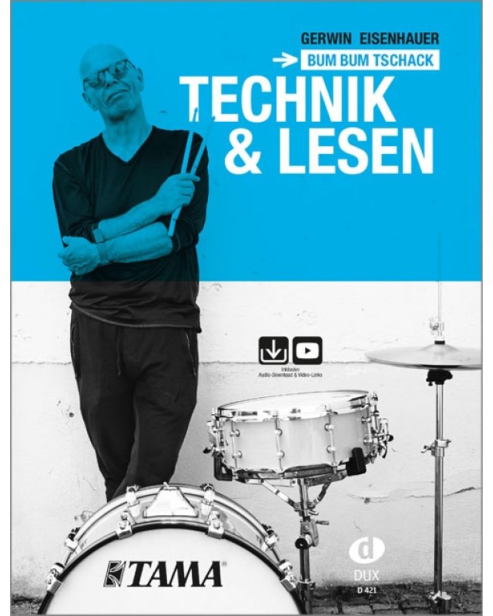 Edition Dux Bum Bum Tschack - Technik & Lesen - Lesboek voor drums