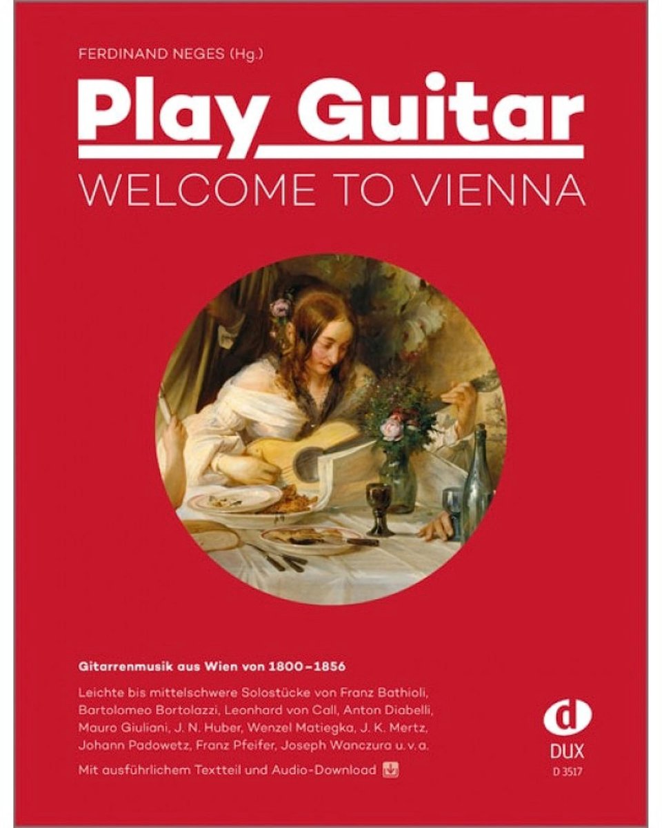 Edition Dux Play Guitar - Welcome To Vienna - Songboek voor gitaar