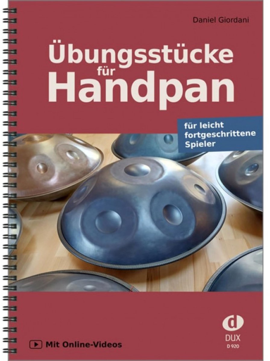 Edition Dux Übungsstücke für Handpan - Lesboek voor percussie