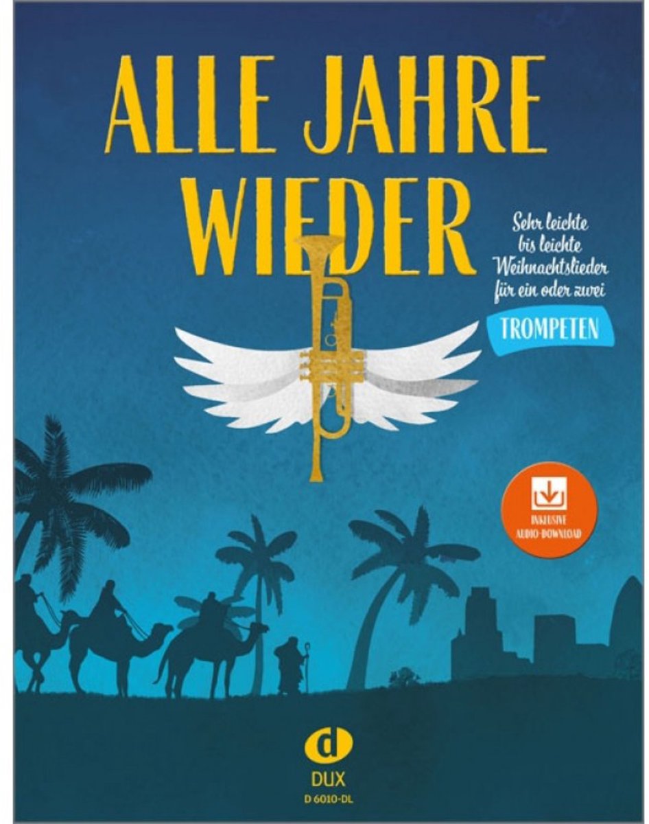 Kerstmis - Edition Dux Alle Jahre wieder - Trompete mit Download