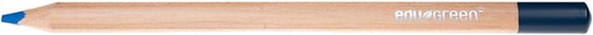 Edugreen Jumbo kleurpotloden, blauw, vulling 5 mm, 10 stuk/ 1 doos