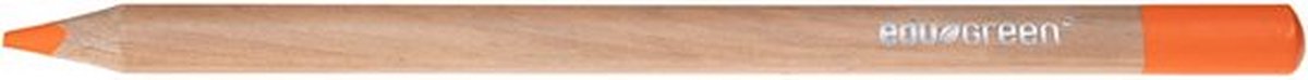 Edugreen Jumbo kleurpotloden, oranje, vulling 5 mm, 10 stuk/ 1 doos