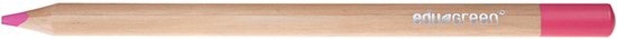 Edugreen Jumbo kleurpotloden, roze, vulling 5 mm, 10 stuk/ 1 doos
