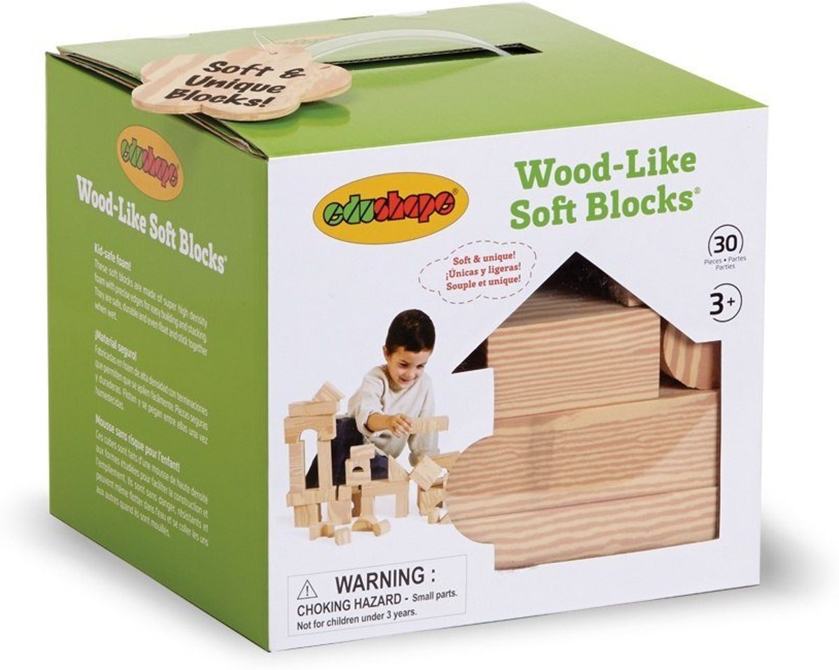 Wood-like Soft Blocks - 30