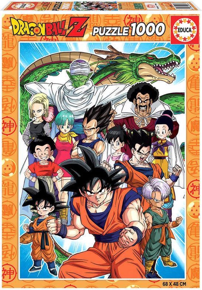 Dragon Ball Z puzzel 1000 stukjes