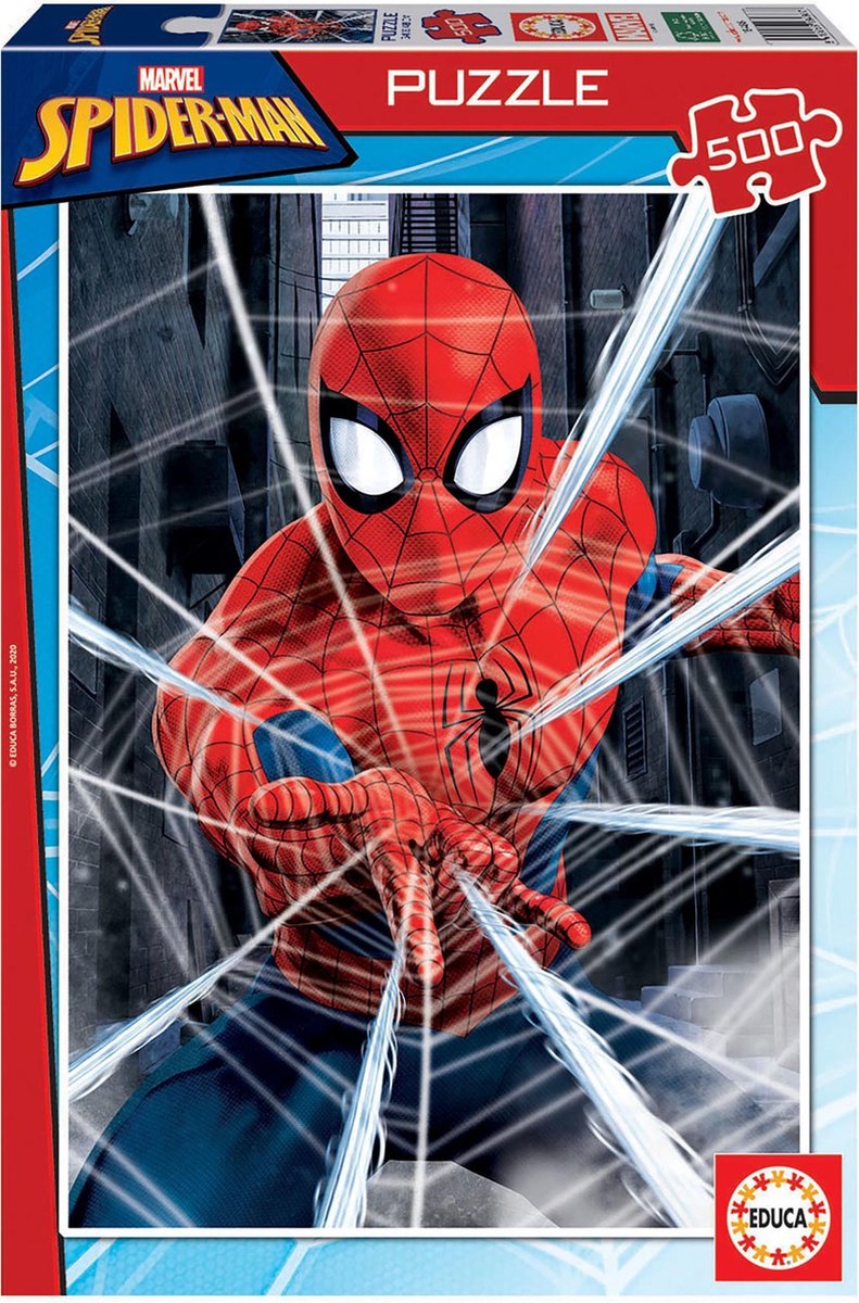 Spider-man puzzel 500 stukjes