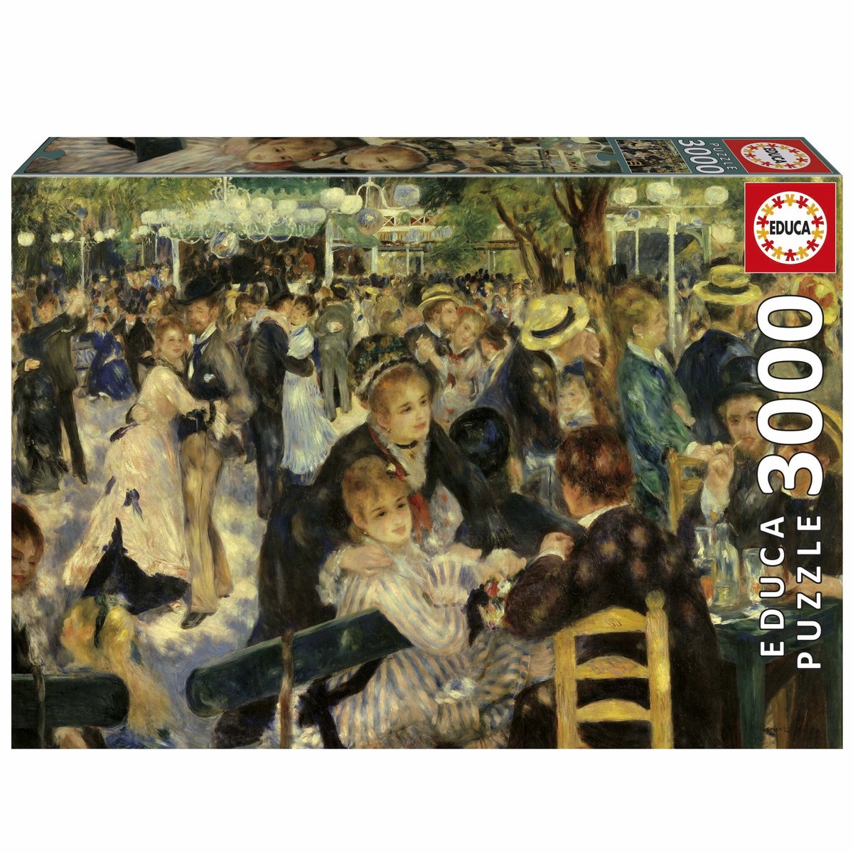 Bal du Moulin De La Galette - puzzel van 3000 stukjes