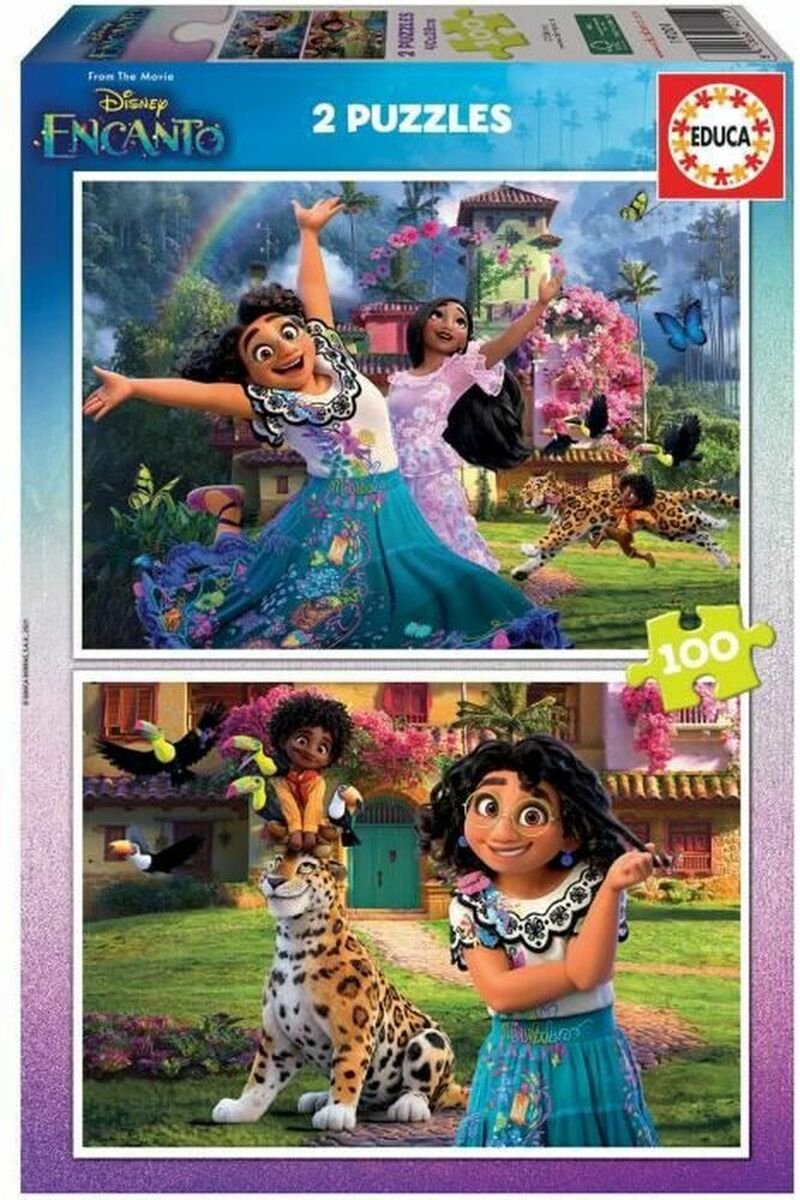 EDUCA - puzzel - 2 x 100 stuks - Disney Encanto