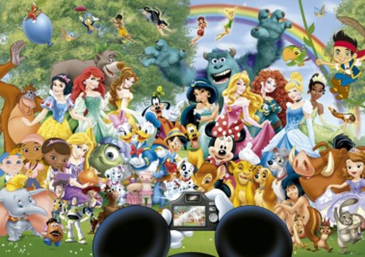 Educa - De wondere wereld van Disney II - 1000 stukjes