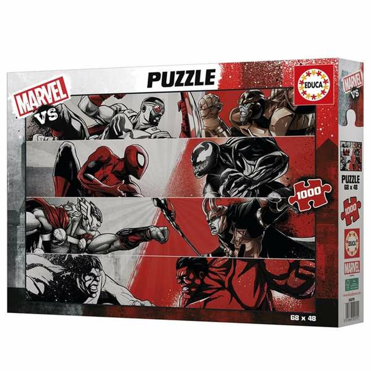 Educa Marvel Puzzel 1000 Stukken Veelkleurig