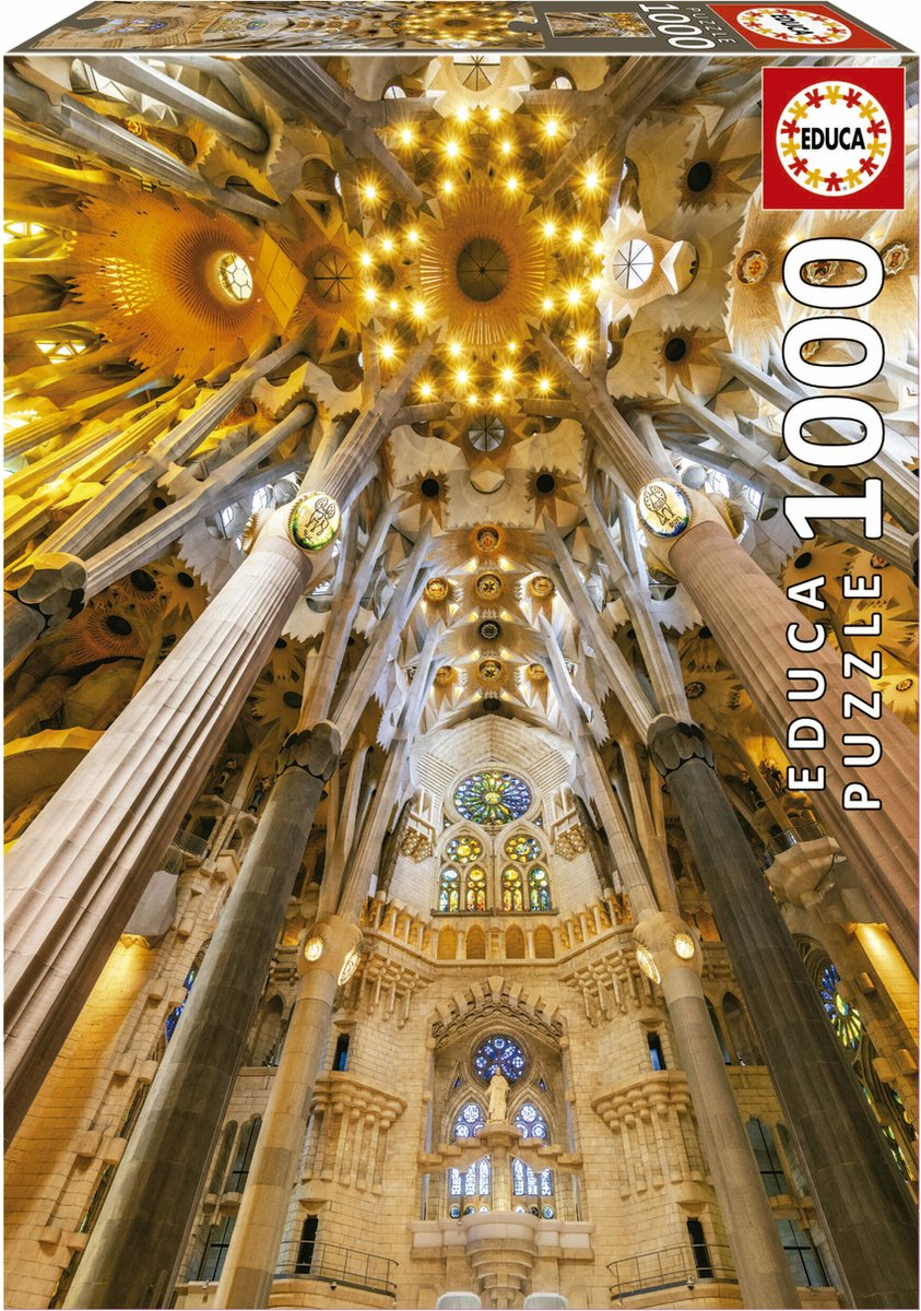 Educa interieur van de Sagrada Familia (1000)