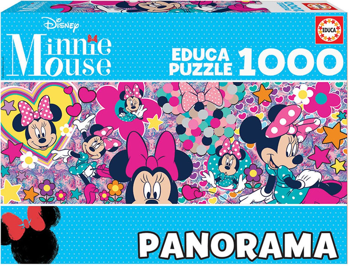 Educa legpuzzel Minnie Mouse panorama 1000 stukjes