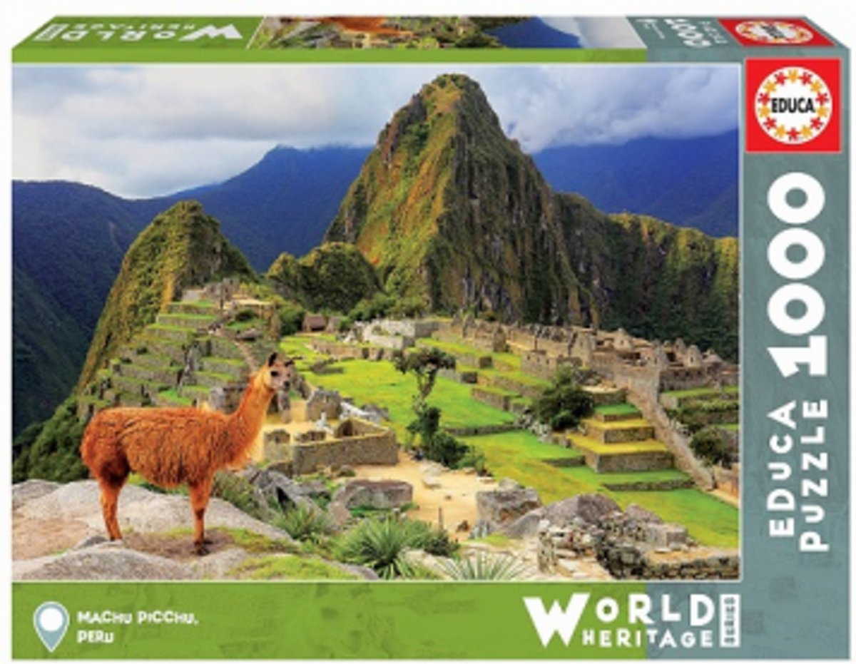 Educa puzzel - Machu Picchu Peru- 1000 stukjes