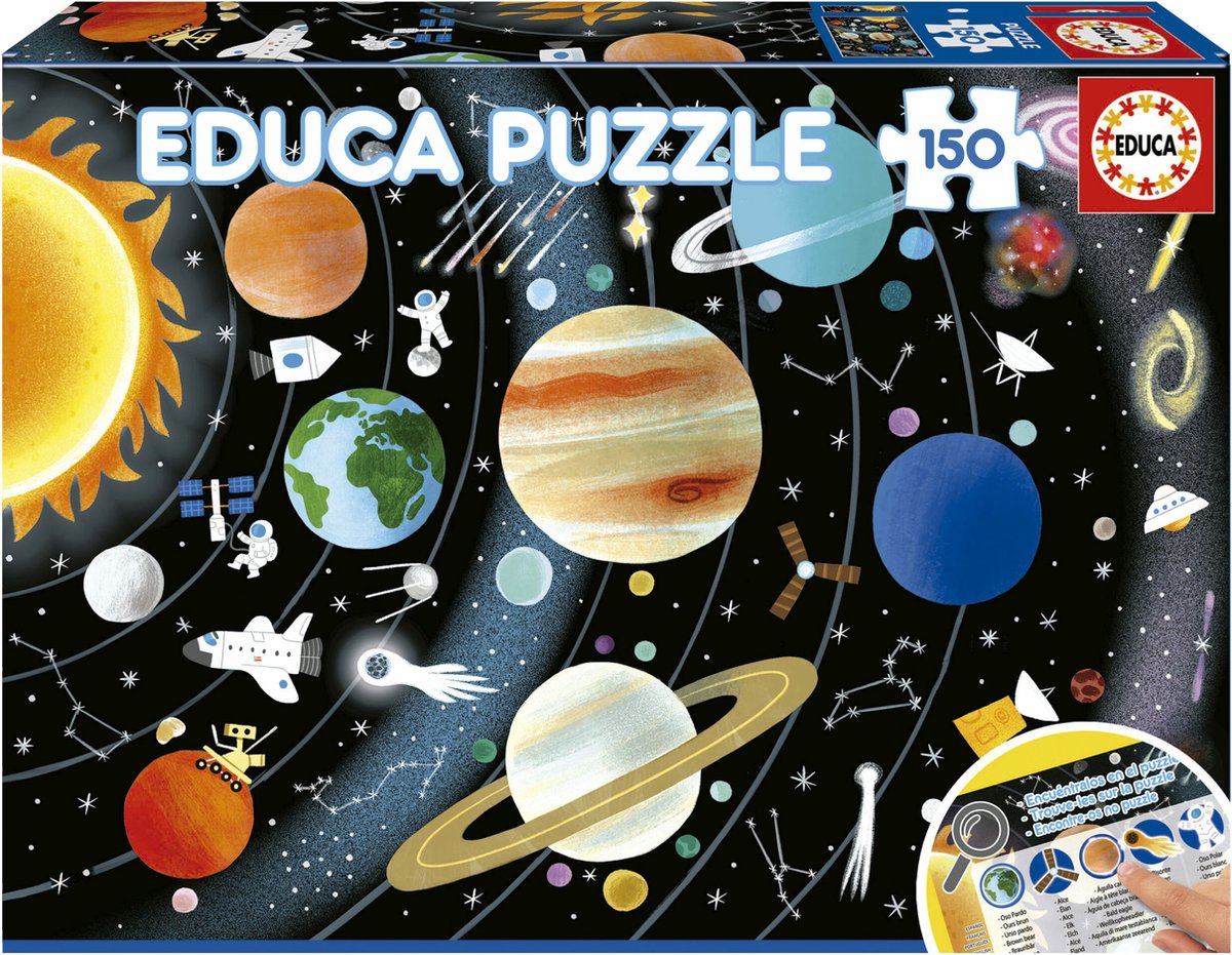 Puzzel Educa Planetarium 150 Onderdelen