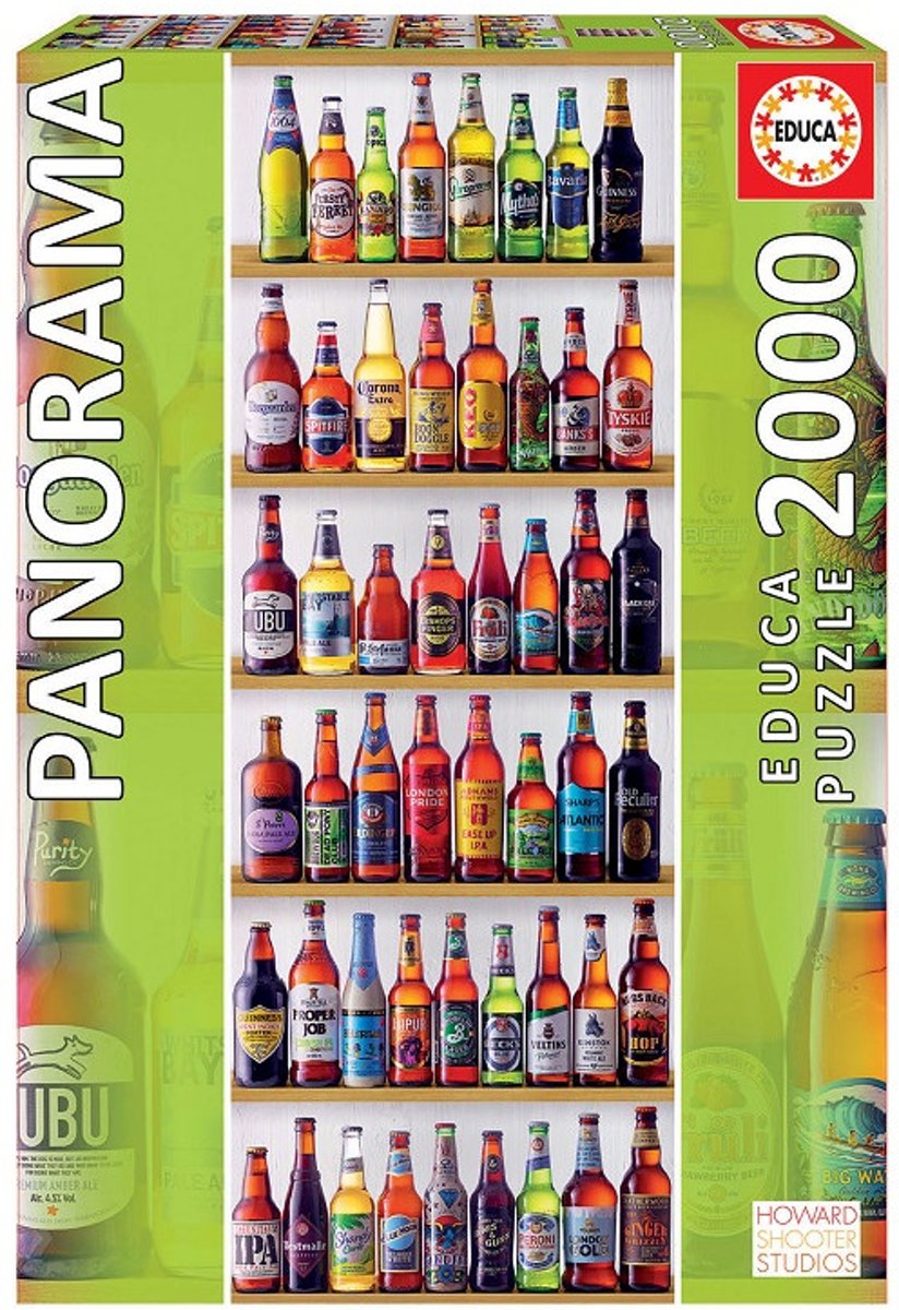 Puzzel World Beers - 2000