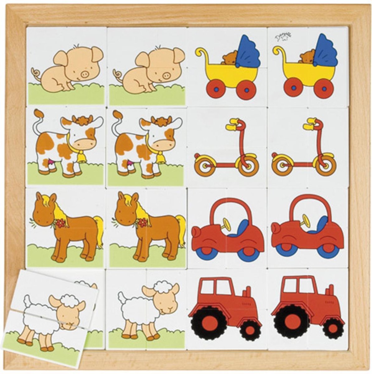 Educo - Halve - Puzzel