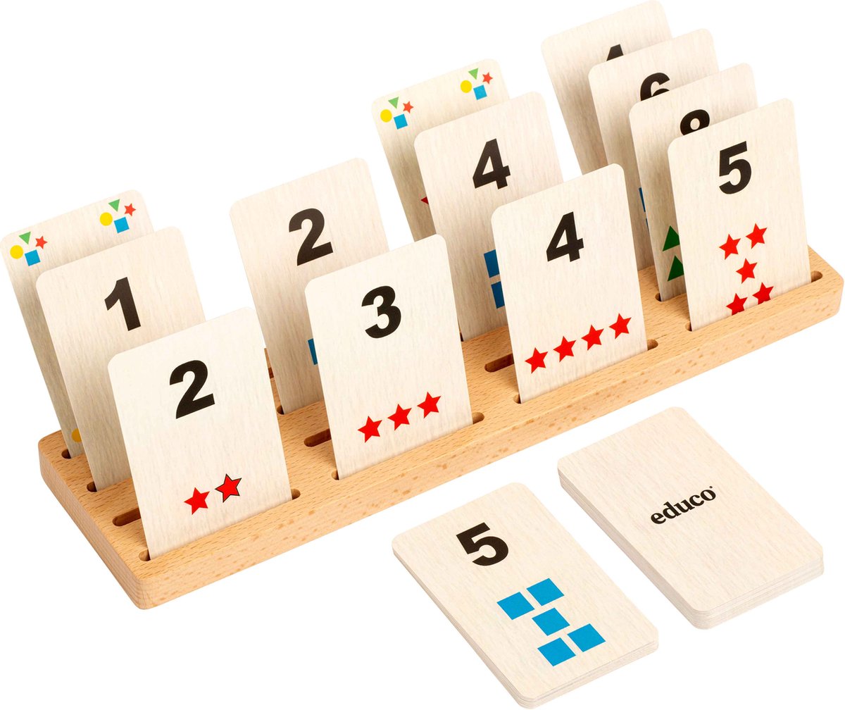 Rekenkaarten - hoeveelheden - Educo